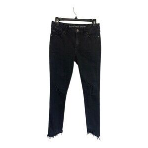 Articles of Society‎ | Sammy Diagonal Hem Pierre Black Women’s Jeans 27